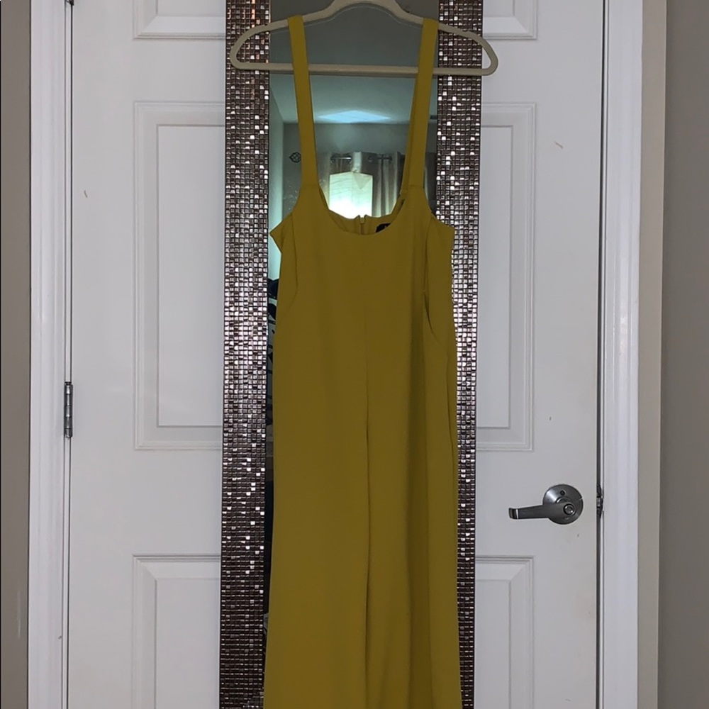 AKIRA Mustard yellow dressy jumpsuit overalls